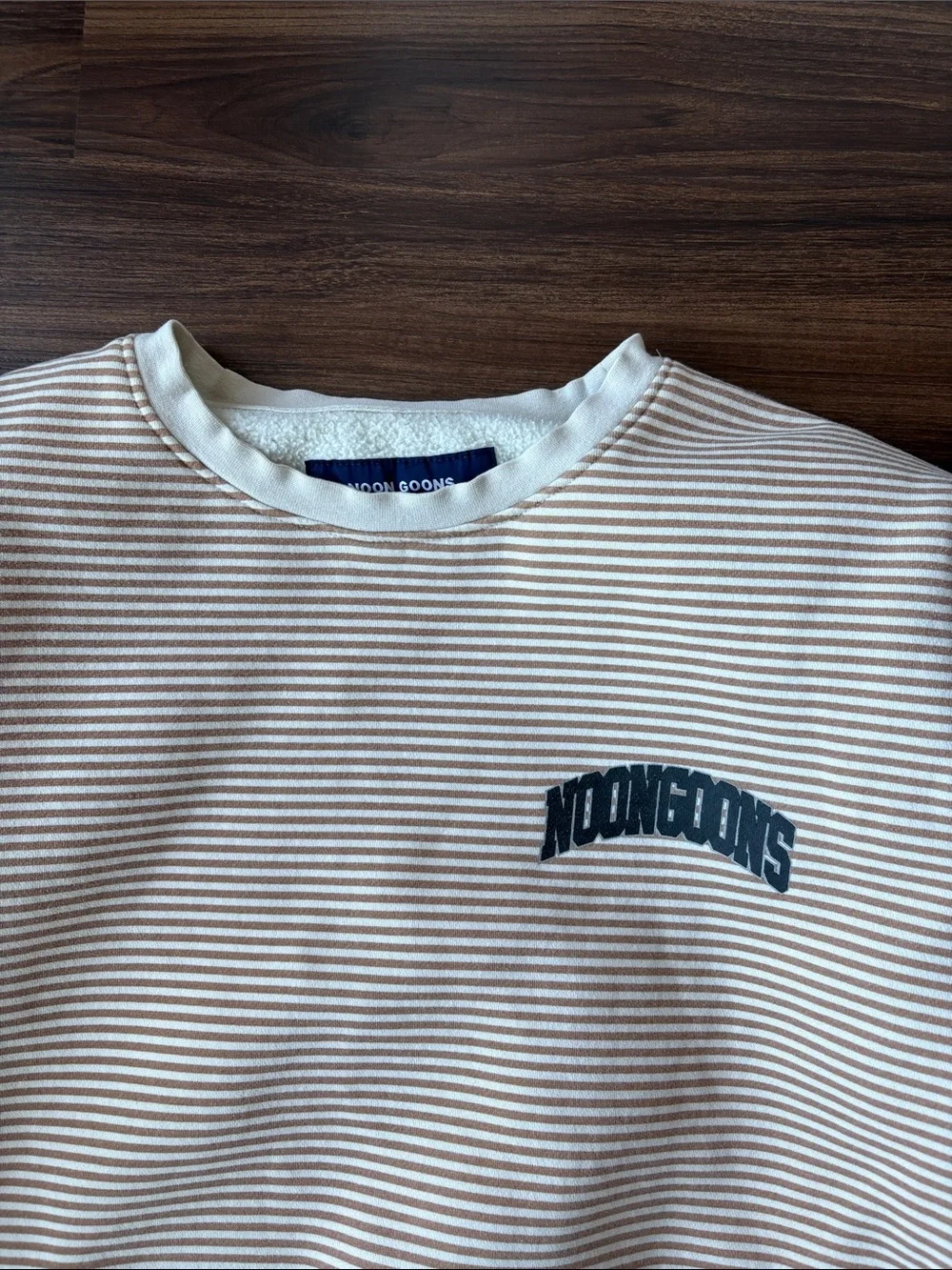 Noongoons Stripe Crewneck